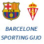 Barcelone Sporting Gijon