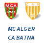 MC Alger CA Batna
