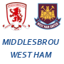 Middlesbrough West Ham