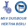 MSV Duisbourg Hertha Berlin