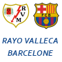 Rayo Vallecano Barcelone