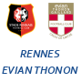 Rennes Evian Thonon Gaillard