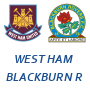 West Ham Blackburn Rovers