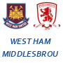 West Ham Middlesbrough